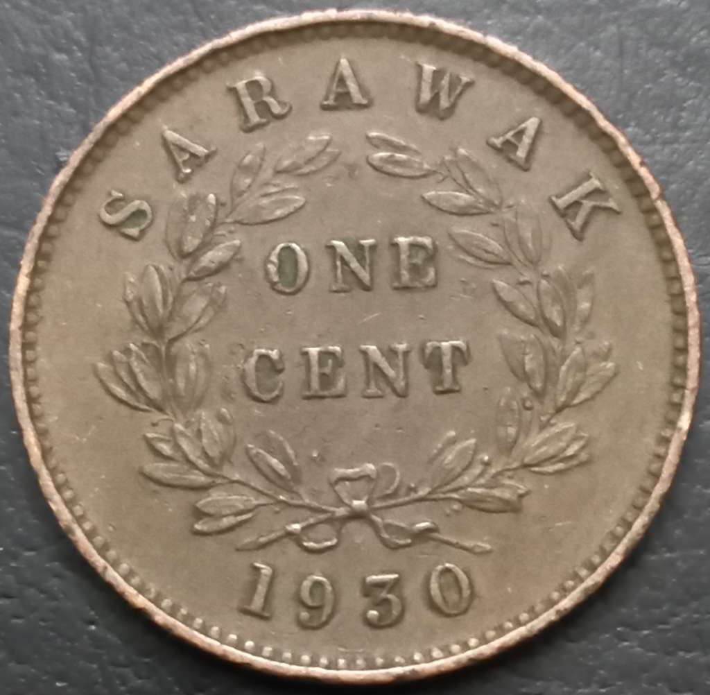 Malaysia 1 Cent 1927 1941