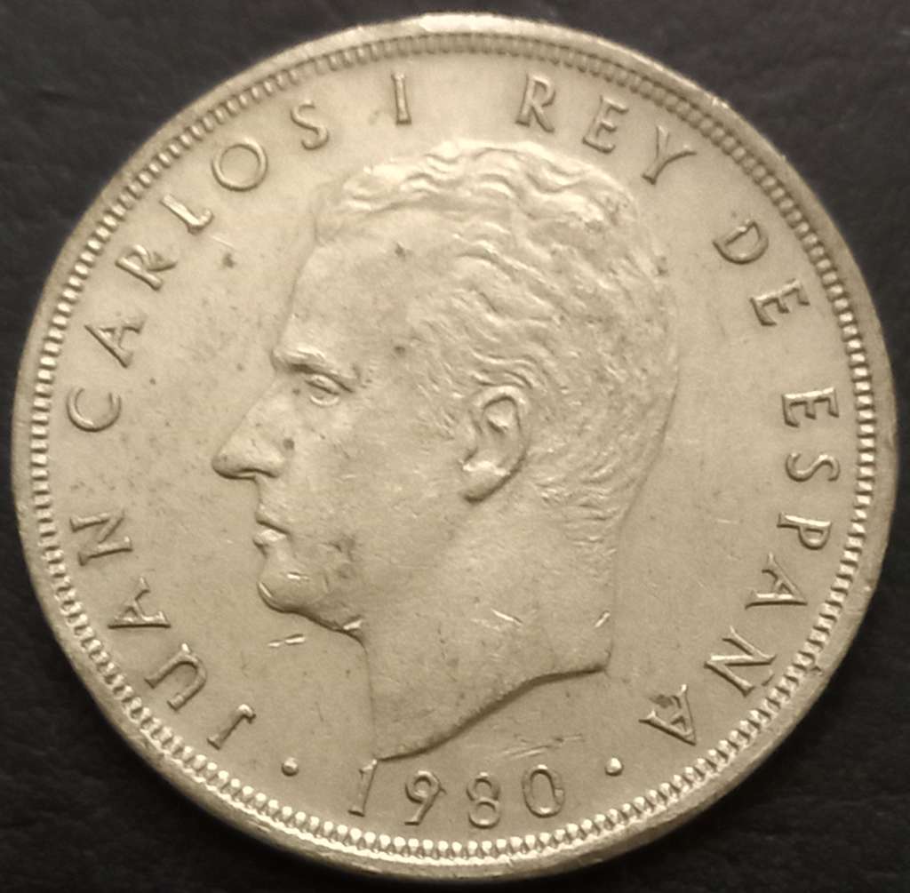 Spain 5 Peseta 1980-1982 Soccer World Cup