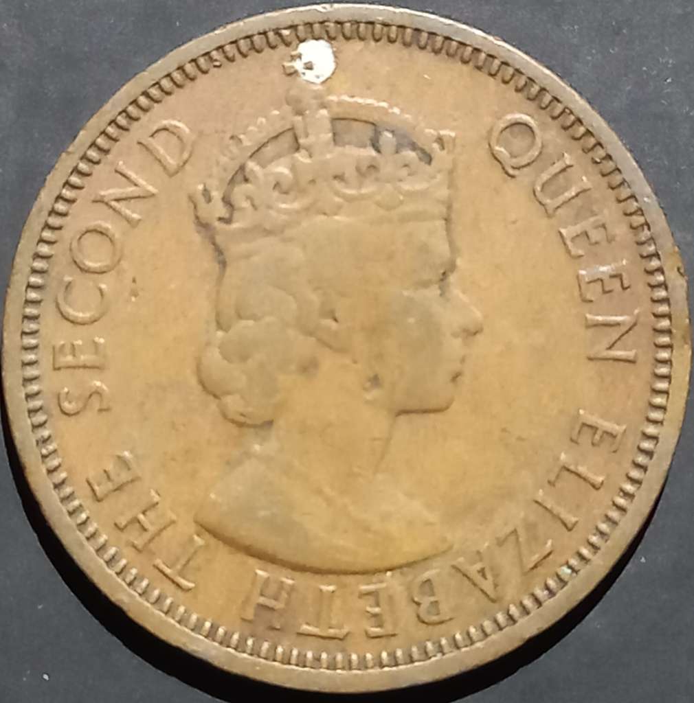 Mauritius 2 Cents 1953~1978
