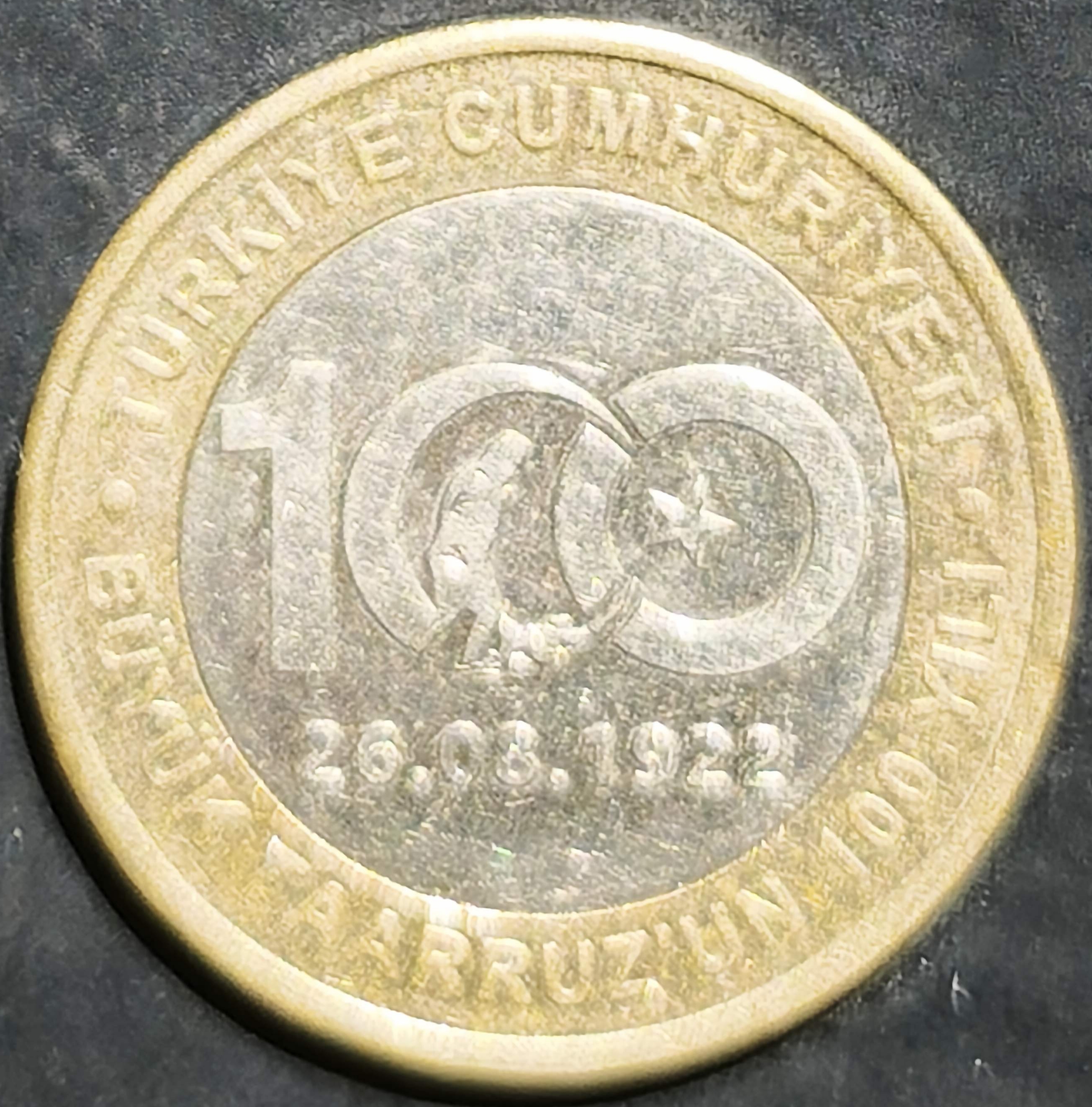 Turkey 1 Lira 2022 Great Offensive