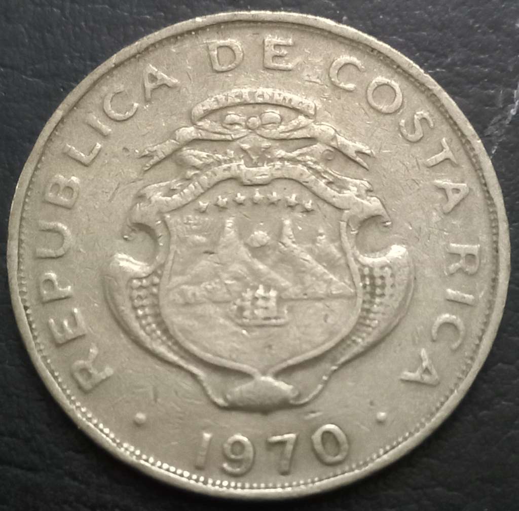 Costa Rica 50 Centimos 1968~1978
