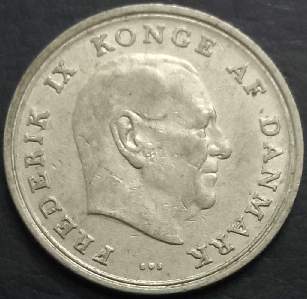 Denmark 1 Krone 1972
