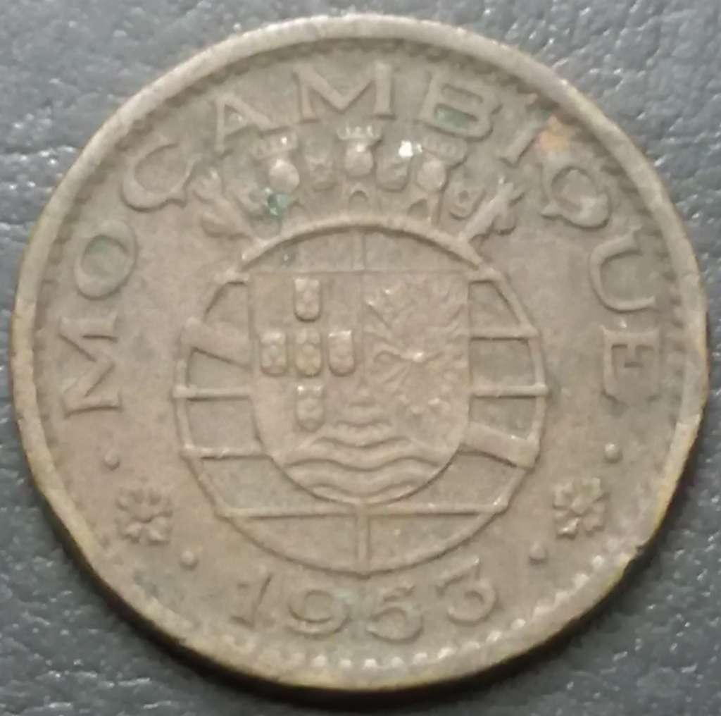 Mozambique 50 Centavo 1953 1957