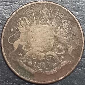 East India Co ¼ Anna 1833 