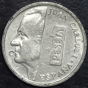 Spain 1 Peseta 1989 2001