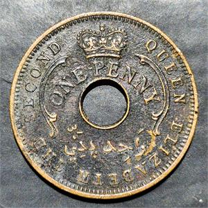 Nigeria 1 Penny 1959