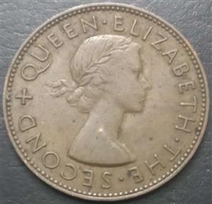 New Zealand 1 Penny 1953 1956