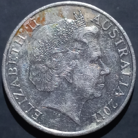 Australia 20 Cents 2011 Catherine Middleton William