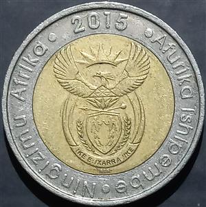 South Africa 5 Rand 2015