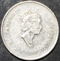 Canada 25 Cents 2000 Wisdom