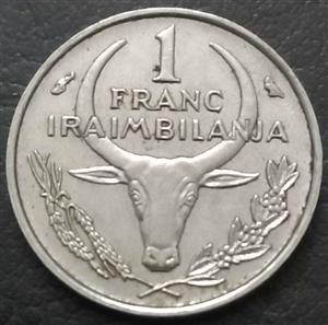 Madagascar 1 Franc 1965 2002