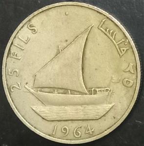 Yemen 25 Fils 1964 