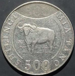 Tanzania 500 Shilingi 2014~2019