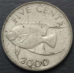 Bermuda 5 Cent 1999 2009