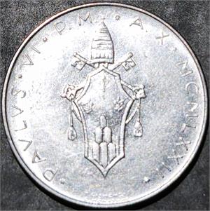 Vatican 100 Lire 1970~1977