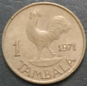 Malawi 1 Tambala 1971-1974