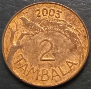 Malawi 2 Tambala 2003 