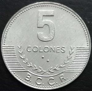 Costa Rica 5 Colon 2005~2016