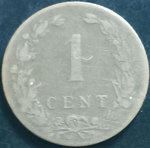 Netherlands 1 Cent 1901 
