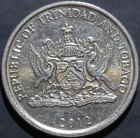 Trinidad & Tobago 25 Cents 1976 2017