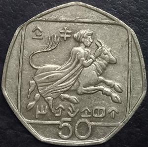 Cyprus 50 Cent 1991 2004