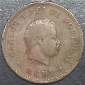 Portuguese India ½ Tanga 1901-1903