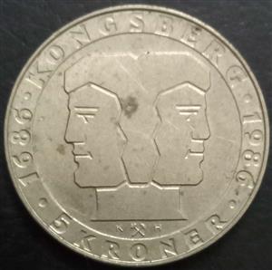 Norway 5 Krone 1986 