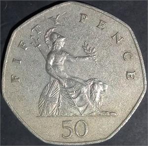 Great Britain 50 Pence 1982~1984