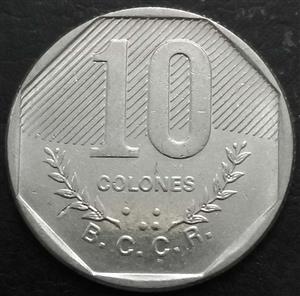 Costa Rica 10 Colones 1985 