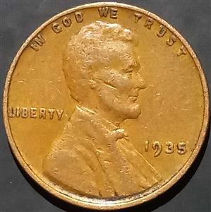 USA 1 Cent 1909 1942