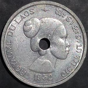 Laos 10 Cents 1952