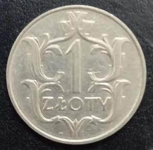Poland 1 Zlote 1929 