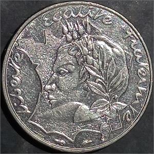 France 10 Francs 1986 Madam Republic