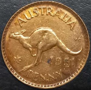 Australia 1 Penny 1949 1952