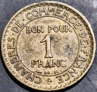 France 1 Franc 1920 1928