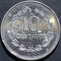 El Salvador 10 Centavos 1995 2000