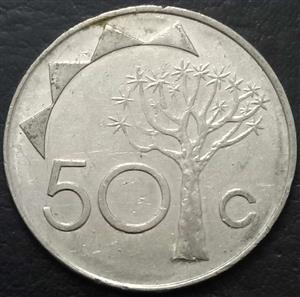 Namibia 50 Cent 1993 2024