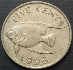 Bermuda 5 Cent 1986 1998