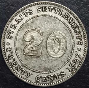 Malaysia 20 Cent 1916 1935
