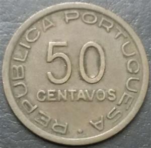 Mozambique 50 Centavo 1945 