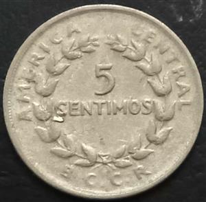 Costa Rica 5 Centimo 1969~1978