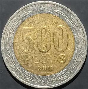 Chile 500 Pesos 2000 2024