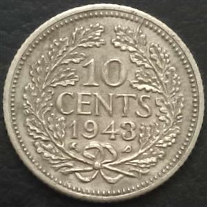 Curacao 10 Cent 1941 1943