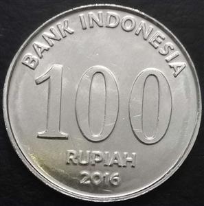 Indonesia 100 Rupia 2016 