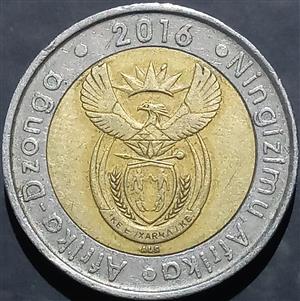 South Africa 5 Rand 2004 2016