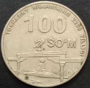 Uzbekistan 100 Som 2009 