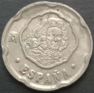 Spain 50 Peseta 1996 