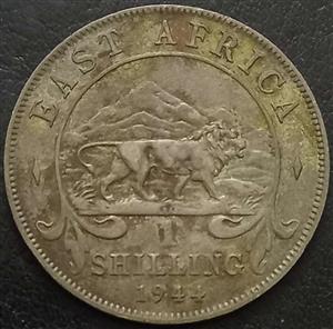 East Africa 1 Shilling 1944 1946