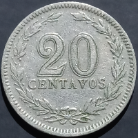 Argentina 20 Centavo 1896 1942