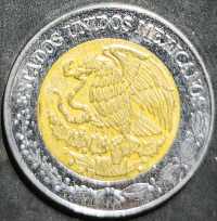 Mexico 1 Peso 1996~2024